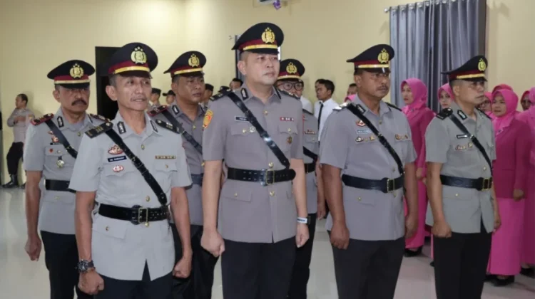 Kapolres Pringsewu Rombak Tiga Pejabat Utama