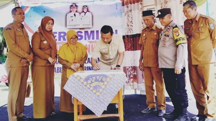 Sekolah yang Dulu “Numpang”, Kini Resmi Berdiri SDN 1 Gunung Raya