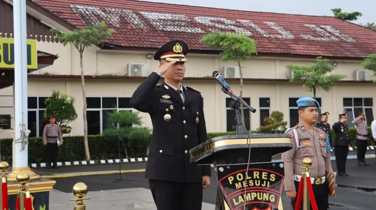 Wakapolres Mesuji Ajak Personel Tingkatkan Literasi Digital