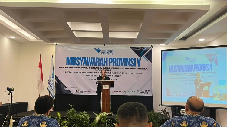 Gelar Musprov V, Intakindo Lampung Perkuat Daya Saing SDM Konsultan Profesional