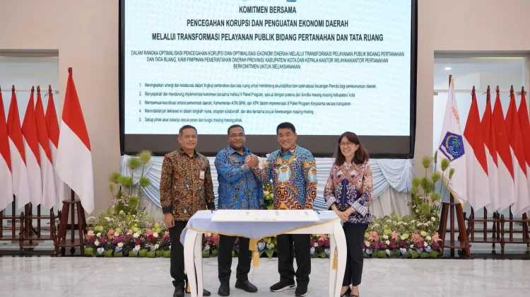 BPN dan KPK Jadikan Sulut Percontohan Transfomasi Layanan Pertanahan