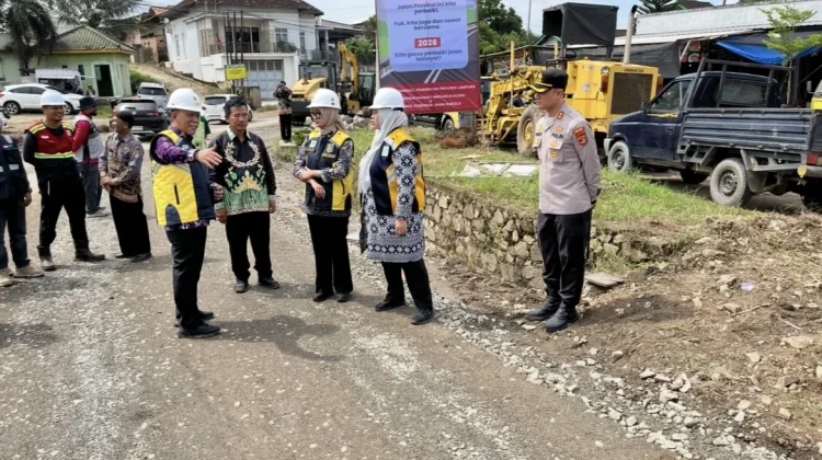 Resmi Dibangun, Wagub Lampung Groundbreaking Ruas Pringsewu–Kalirejo
