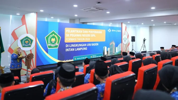 Sebanyak 54 CPNS UIN RIL Resmi Dilantik Jadi PNS