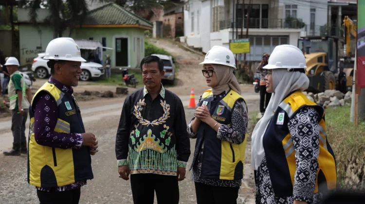 Wakil Bupati Pringsewu Hadiri Dimulainya Pembangunan Jalan Pringsewu–Kalirejo