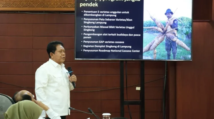 Targetkan Singkong Naik Kelas, Unila Siapkan Roadmap Riset Nasional