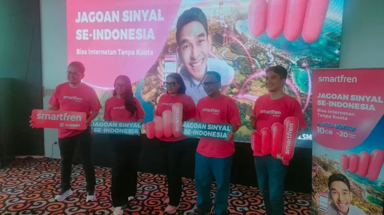 Lampung Jadi Pasar Strategis, XLSmart Bangun Ratusan BTS Baru Sepanjang 2026