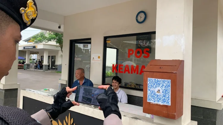 Patroli QR Janji Jaga Jadi Andalan Polresta Bandar Lampung Tekan Kriminalitas