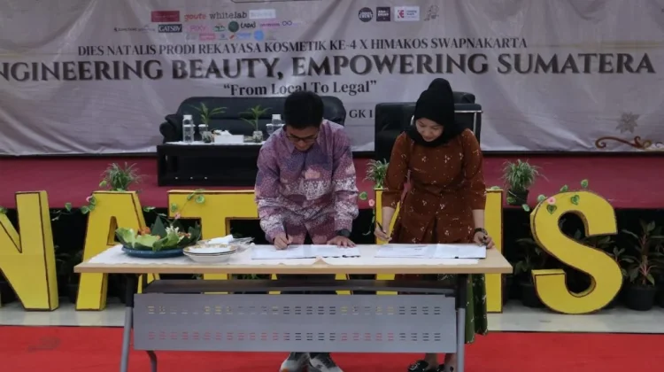 Dies Natalis Rekayasa Kosmetik Itera Perkuat Kolaborasi Industri