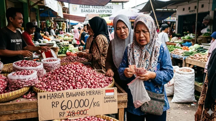Uang Belanja Habis di Bumbu Dapur, Ibu Rumah Tangga Keluhkan Harga Bawang Merah