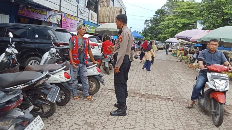 Polisi Tingkatkan Patroli di Pasar Bandar Lampung jelang Idul Adha 1447 Hijriah