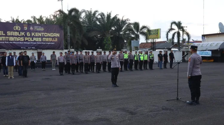 Polres Mesuji Siagakan Ratusan Personel Malam Takbiran