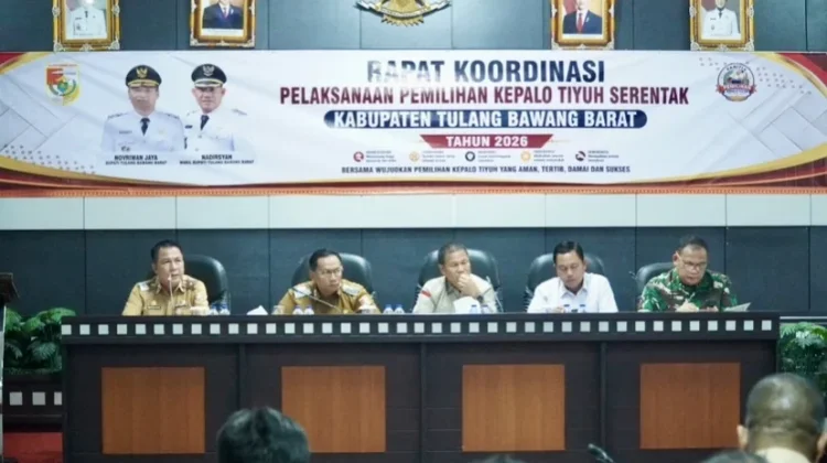 Pemkab Tubaba Matangkan Persiapan Pemilihan Kepala Tiyuh Serentak 2026