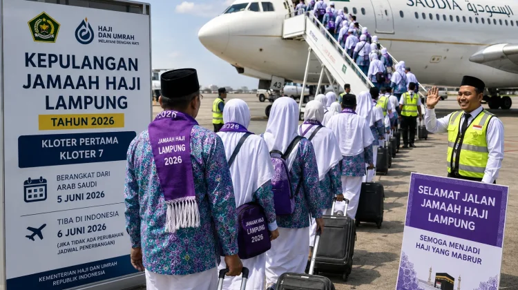 Jamaah Haji Lampung Dijadwalkan Pulang Awal Juni