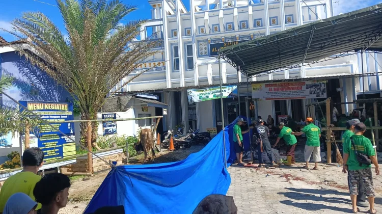 Kisah Pemuda Lampung Tunaikan Kurban Pertama di Iduladha 1447 H