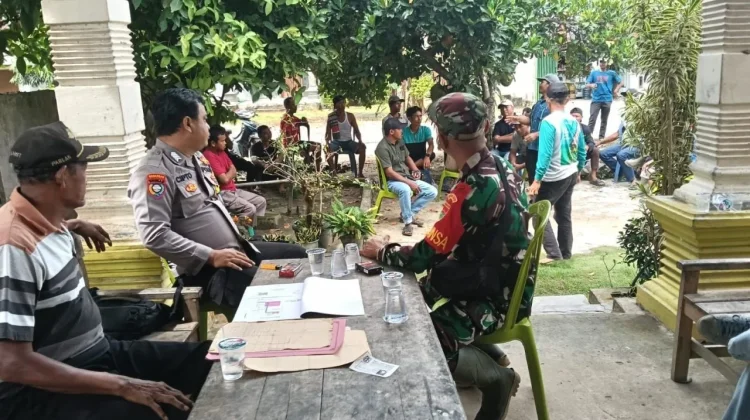Polisi Fasilitasi Mediasi Penutupan Jalan Peladangan di Muara Putih