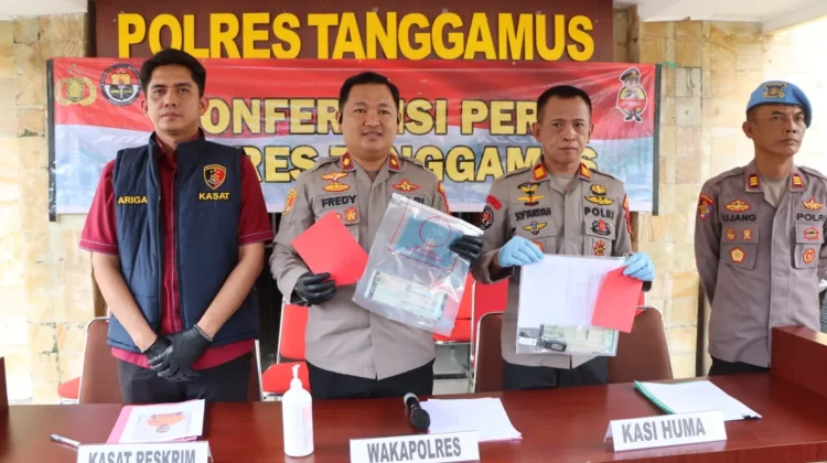 Polres Tanggamus Ungkap Begal Wisatawan Pantai, Dua Pelaku Ditangkap