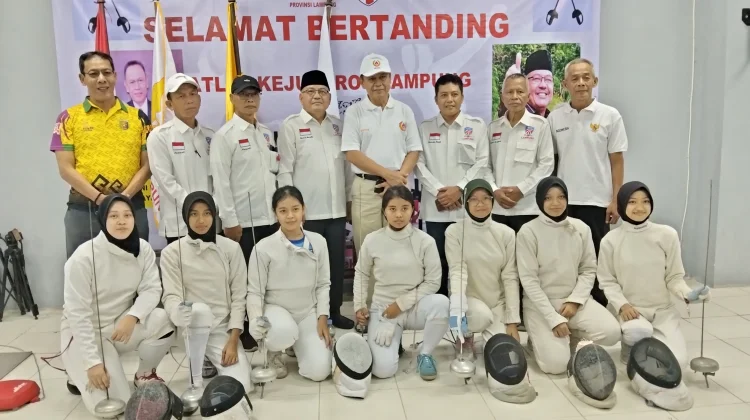 Puluhan Atlet Ramaikan Kejurprov Anggar Lampung 2026