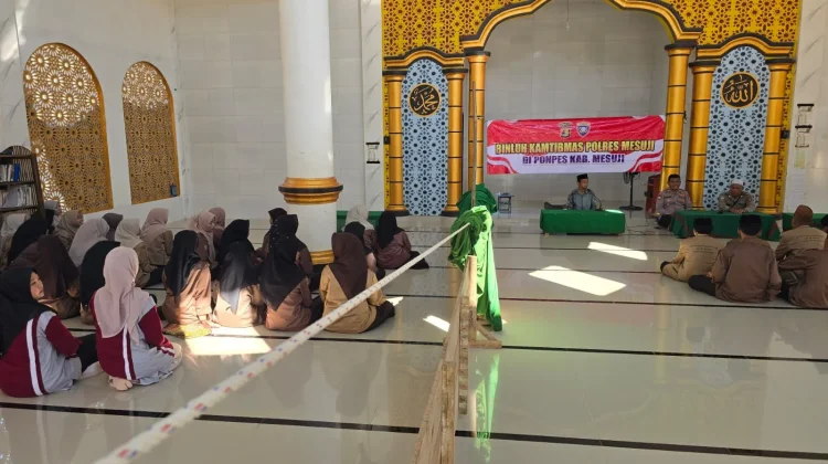 Polres Mesuji Gelar Penyuluhan Hukum di Pesantren