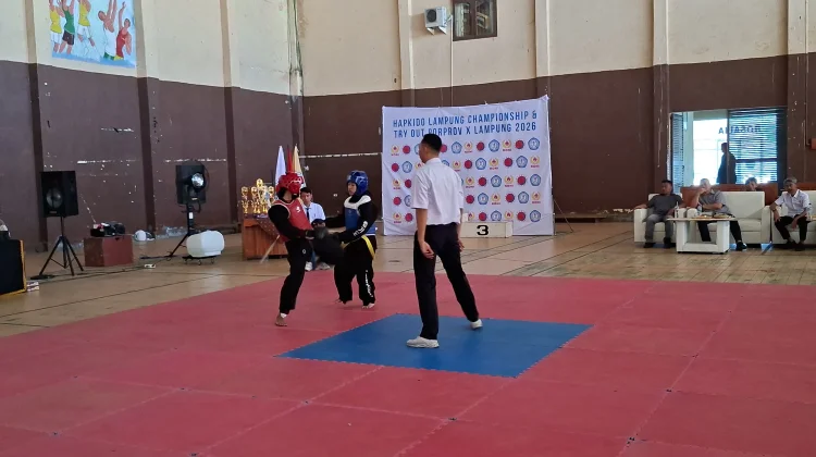 KONI Lampung Resmi Buka Kejuaraan Hapkido 2026