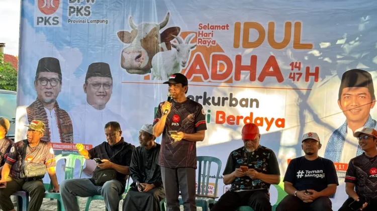 PKS Lampung Salurkan 17.400 Paket Daging Qurban