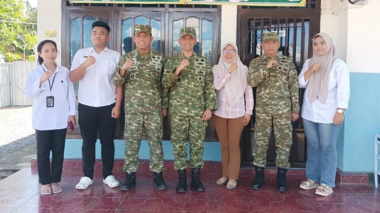 Kasrem 043/Gatam Tinjau Progres KDKMP dan SPPG di Kabupaten Lampung Tengah