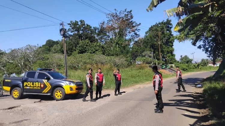 Patroli Presisi Polres Lampung Utara Intensifkan Pencegahan Kriminalitas