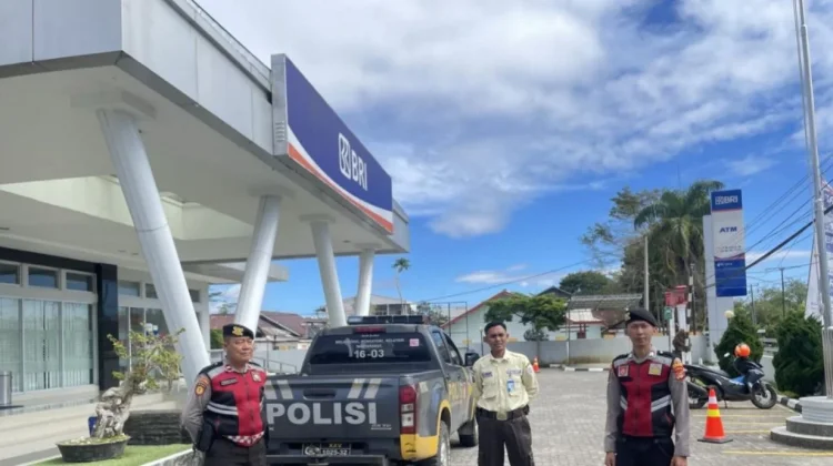 Antisipasi Pembobolan ATM, Polres Lampung Barat Patroli Presisi QR Janji Jaga