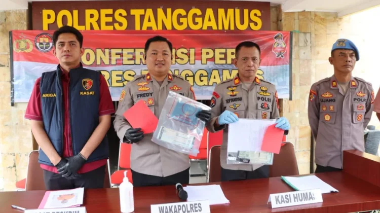 Polres Tanggamus Ungkap Kasus Curas Wisatawan Pantai di Kota Agung Timur