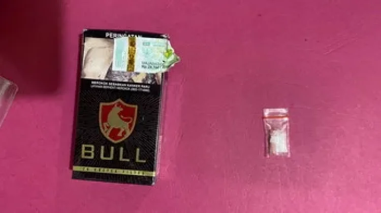 Tulang Bawang Amankan Seorang Pria Kedapatan Memiliki Narkoba Jenis Sabu