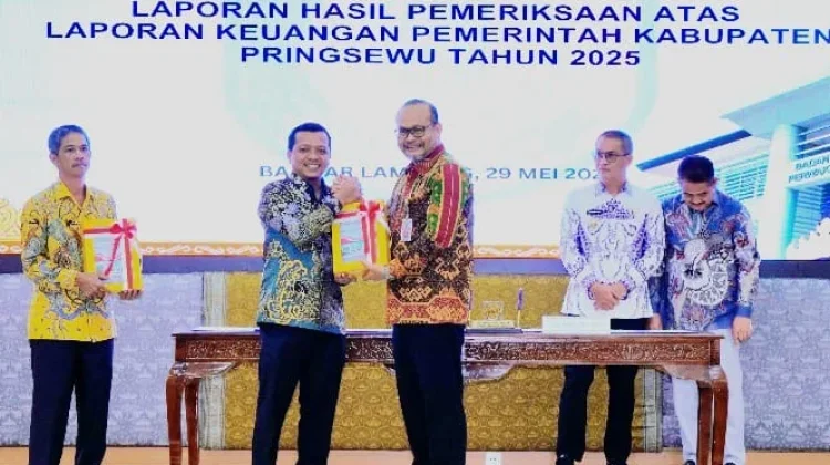 Pemkab Pringsewu Pertahankan Opini WTP 11 Kali Berturut-turut