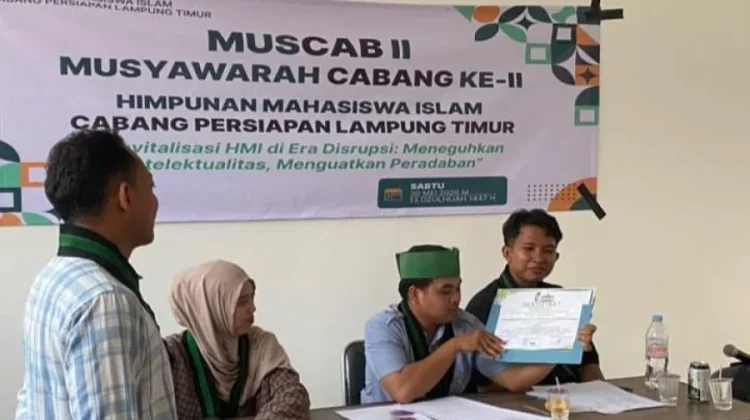 Wilu Gangga Terpilih Pimpin HMI Lampung Timur