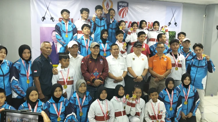 Kejurprov Anggar Lampung Sukses, Atlet Siap Try Out Nasional
