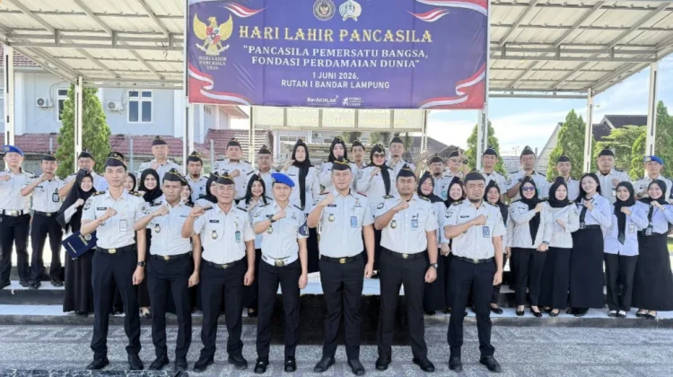 Kuatkan Jiwa Nasionalisme, Rutan Bandar Lampung Peringati Harlah Pancasila