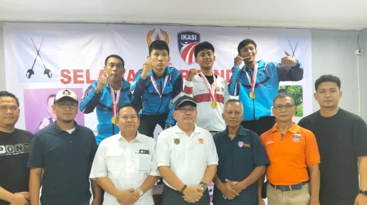 Raih Emas Degen Putra Al-Ghoza, Harap IKASI Lampung Perhatikan Sarana Atlet
