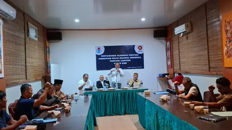 Margono Buka Musprov PGSI Lampung Tahun 2026