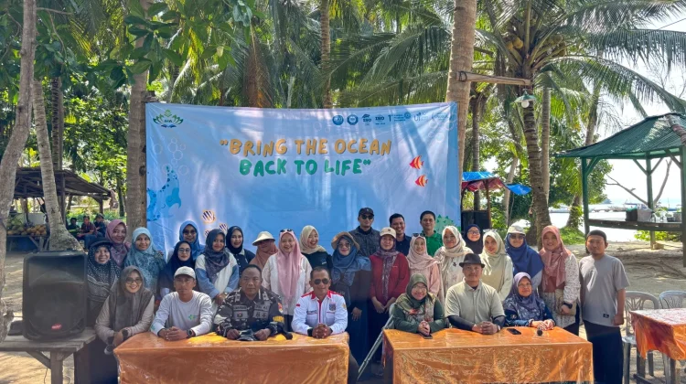 Kolaborasi Prodi Biologi UIN RIL Wujudkan Aksi Nyata Konservasi Laut di Pahawang