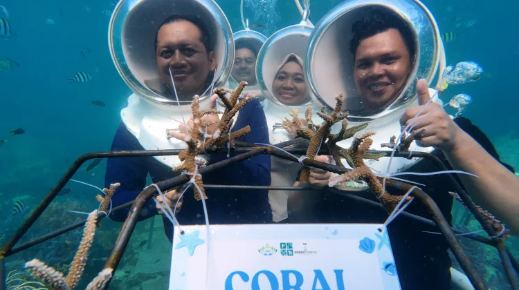 UIN Raden Intan Lampung Gelar Aksi Konservasi Laut di Pulau Pahawang