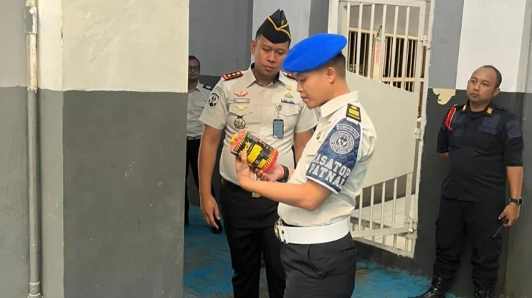 Karutan Bandar Lampung Lakukan Inspeksi dan Gelar Tes Urine Warga Binaan