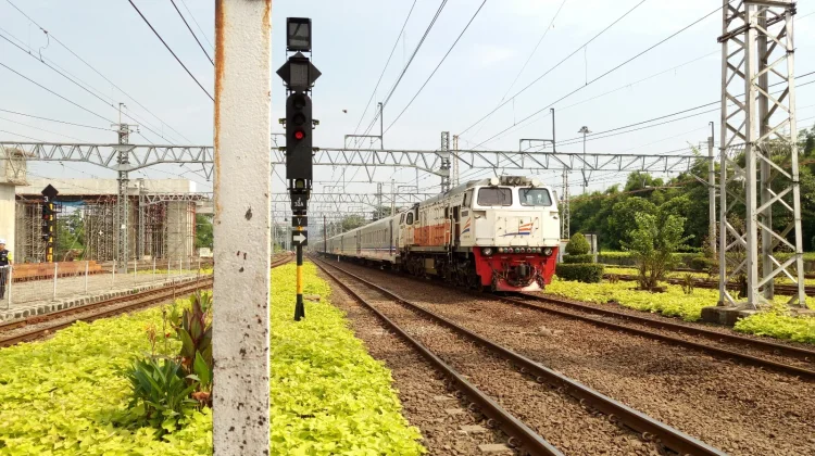 BPS Catat Tren Positif Pengguna Kereta Api di Lampung