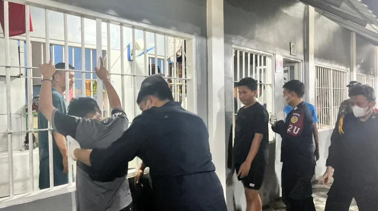 Rutan Bandar Lampung Gelar Razia Insidentil Gabungan