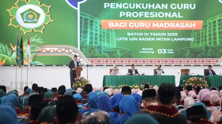 UIN Raden Intan Lampung Kukuhkan 991 Guru Profesional Batch 4 Tahun 2025