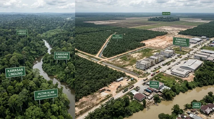 Pembangunan Kota Abaikan Lingkungan