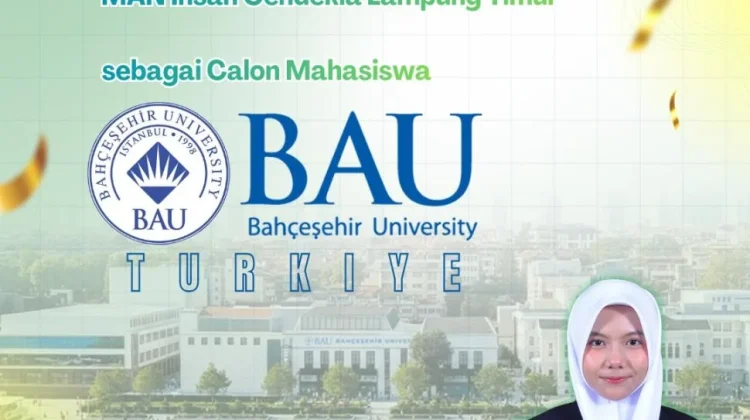 Siswi MAN IC Lampung Timur Lolos Kampus Turkiye