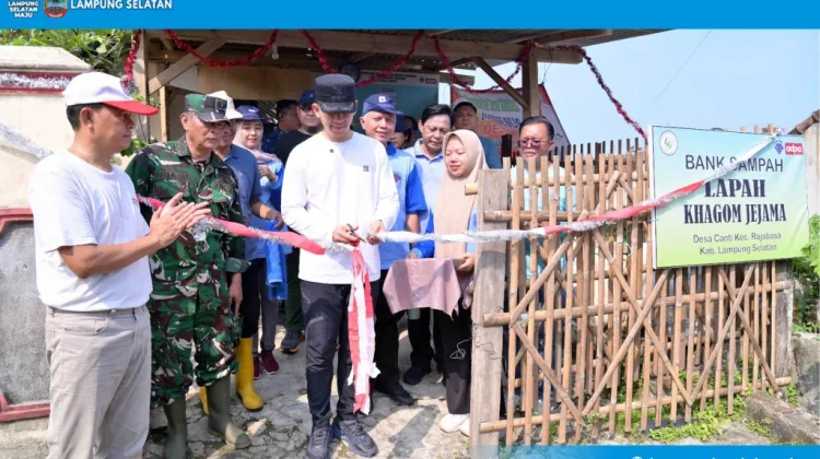 Pemkab Lampung Selatan Dukung Gerakan Bank Sampah Masyarakat