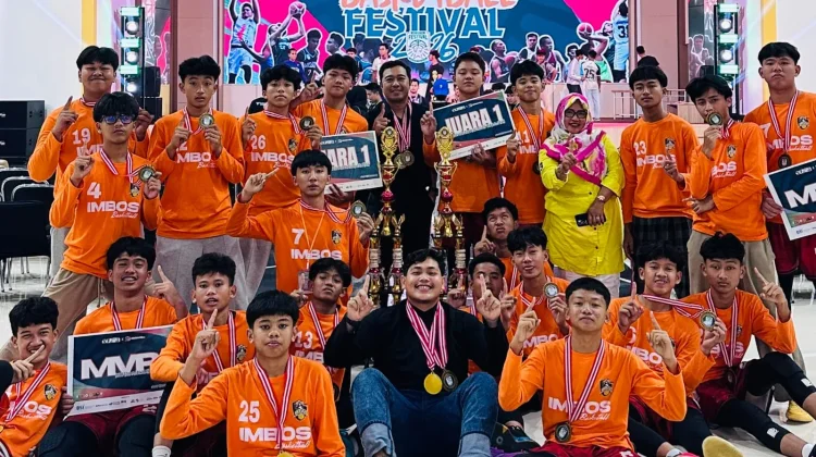 Imbos Pringsewu Juara Nasional Basket Antar Pesantren