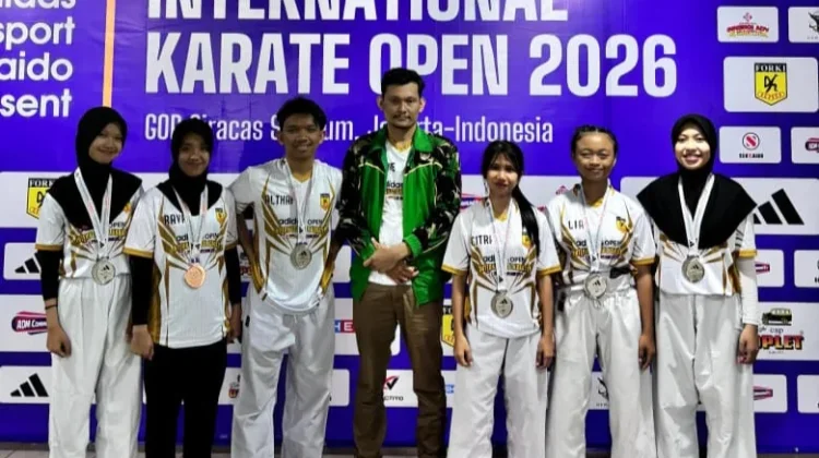 UKM Karate Universitas Lampung Ukir Prestasi di International Karate 2026