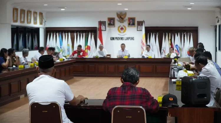 PAW KONI Lampung Perkuat Struktur Kepengurusan Organisasi