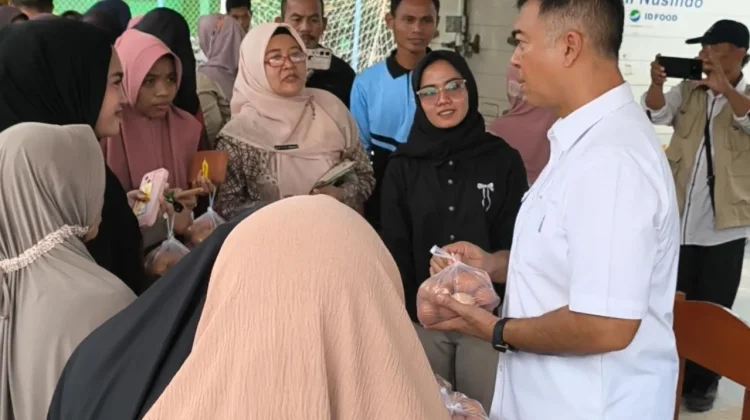 Anggota Komisi VII DPR Rycko Menoza Gelar Gerakan Pangan Murah