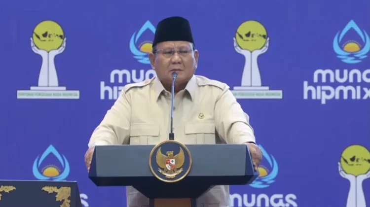 Munas HIPMI XVIII, Prabowo Ajak Pengusaha Junjung Semangat Nasionalisme