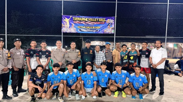 Turnamen Voli Bhayangkara Pererat Kedekatan Polisi Warga